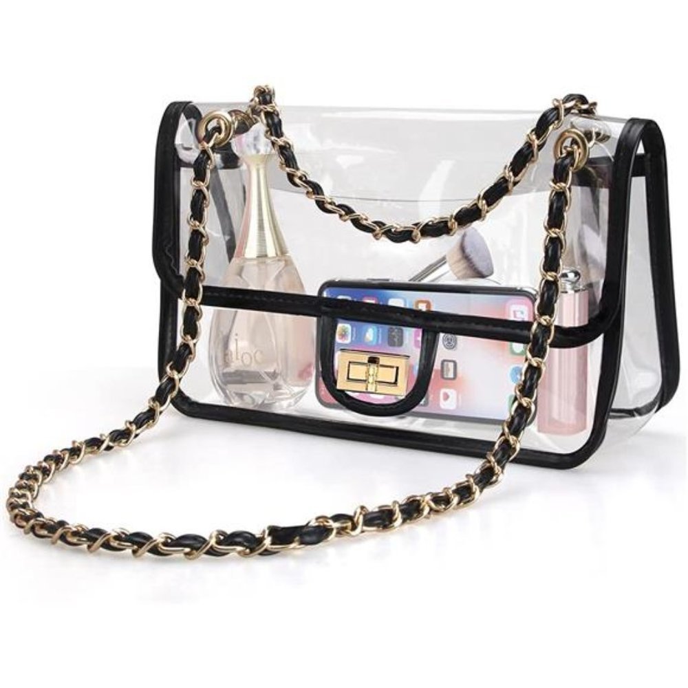 NEW Clear Transparent Crossbody Bag